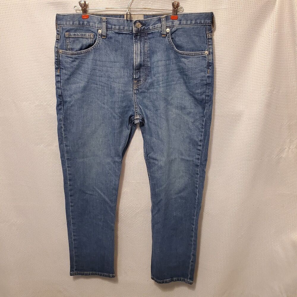 Everlane Womens The Cheeky Jeans High Rise Medium Wash Denim Sz 36 Preppy Casual